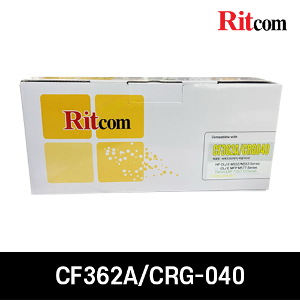 [리트컴] HP CF362A / 캐논 CRG-040 재생토너 (5,000매) -노랑